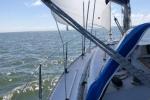 Yacht Balta Varna im Kurischen Haff