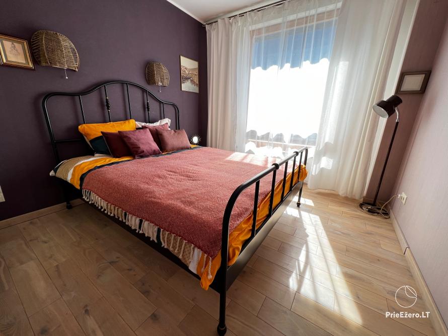 Three-room, two-bedroom apartment for rent in the center of Druskininkai near the aqua park - 1