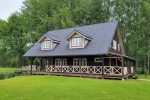 Homestead Paštys: log cabins by the lake, saunas, hot tub, conference center - 4