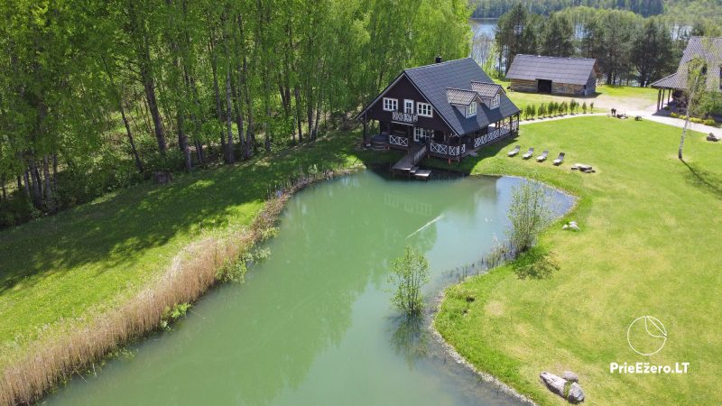Zagroda Paštys: domki z bali nad jeziorem, sauny, jacuzzi, centrum konferencyjne