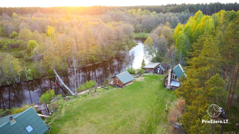 Усадьба «Prie Жейменос». Прокат байдарок, сауна