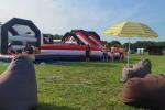 Campsite for holiday with tents and campers, entertainment for kids - 3
