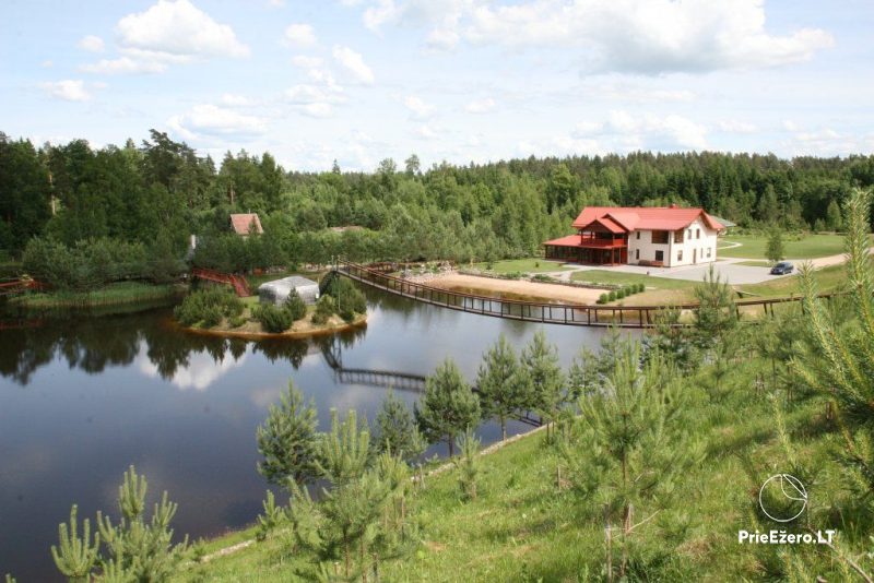 Homestead “Miško vila” for Your celebrations. 4.5 ha area surrounded by forest