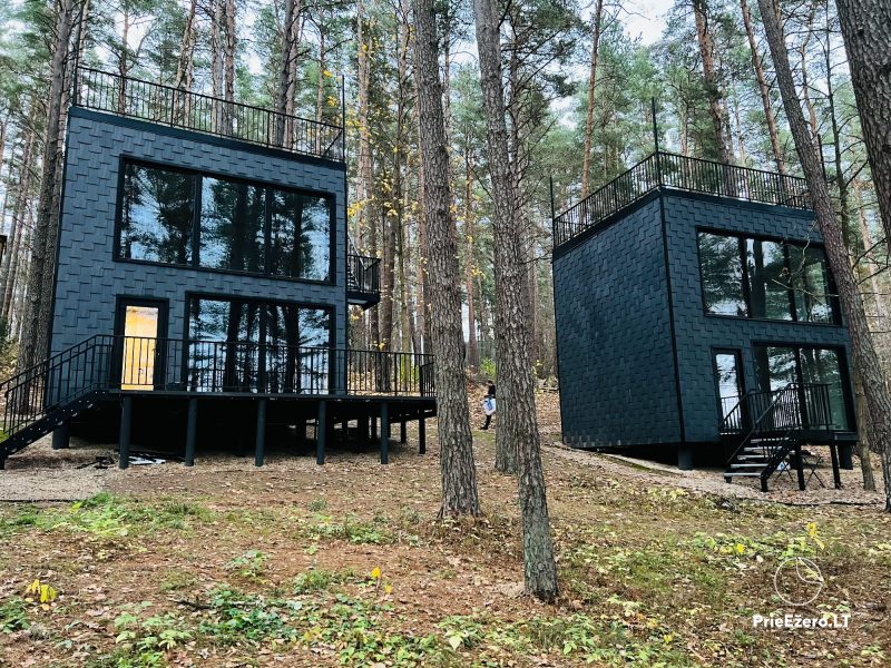 Premium Forest Bungalows - cottages for rent in Molėtai district