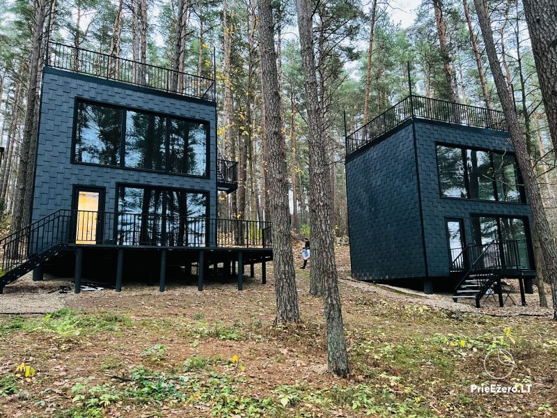 Premium Forest Bungalows- Ferienhäuser zu vermieten im Bezirk Molėtai