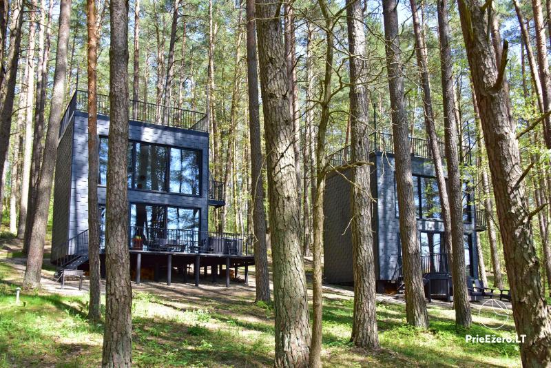 Premium Forest Bungalows- Ferienhäuser zu vermieten im Bezirk Molėtai