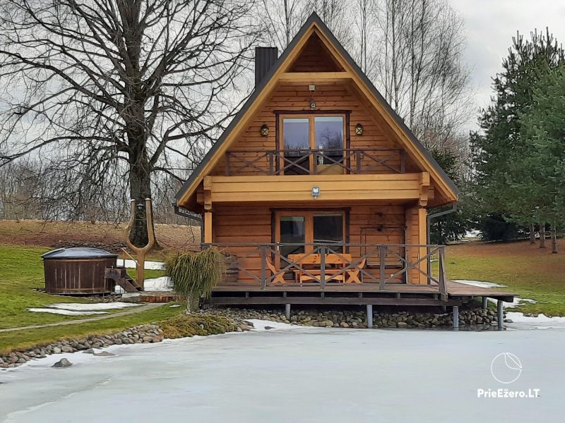Dom do sauny do wynajęcia w regionie Utena na Litwie