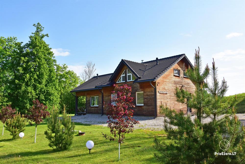 Countryside homestead for rent on the shore of the lake Lukštas - 1