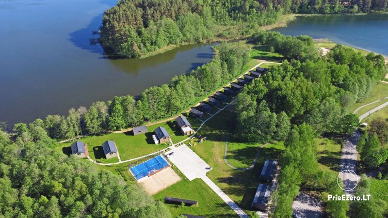 Ignalina Beach Club - ein Komplex aus modernen Kabinen, Waterboarding-Unterhaltung