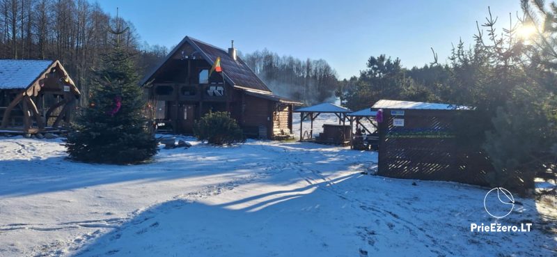 Countryside homestead for rent in Trakai region