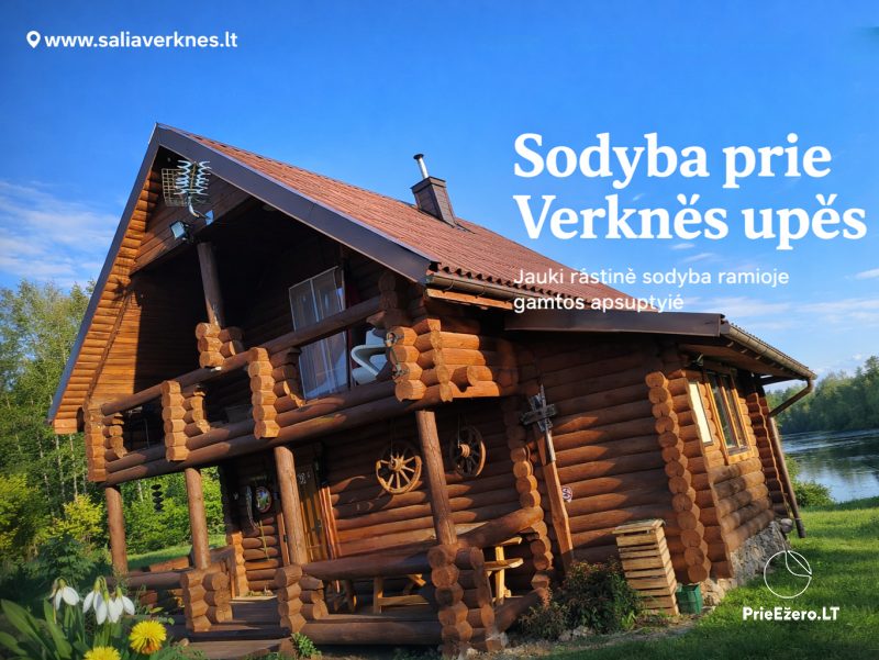 Countryside homestead for rent in Trakai region