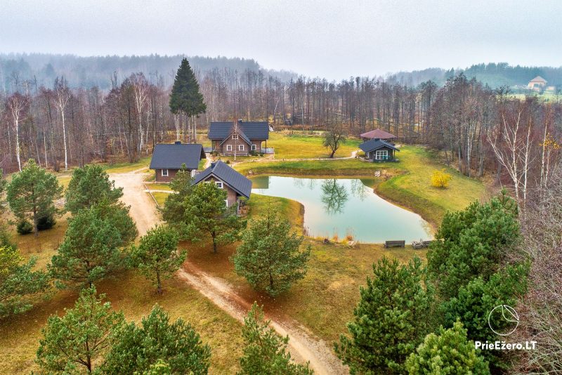 Dubingių Vila - homestead for rent in Asveja regional park