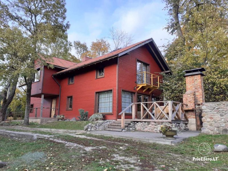 Homestead with a sauna for rent in Kaunas district