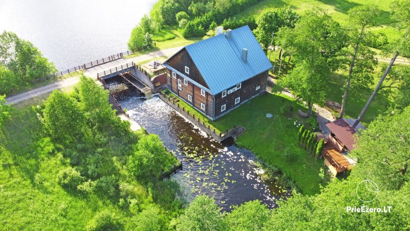 Młyn wodny „Minčios” – biesiady, wakacje, spływy kajakowe