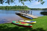 Homestead and sauna for rent on the shore of lake Margis