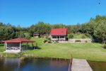 Cozy homestead for a calm relaxation on the shore of the lake in Prienai region