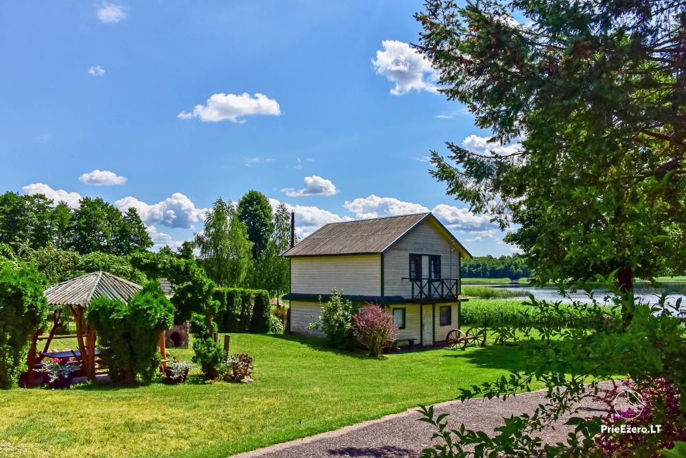 Holiday cottage Vydos pirtelė at the lake in Molėtai district - 1