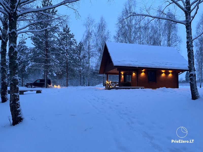 Homestead Makynė. Private house by Lake Makiai. Sauna and hot tub rental