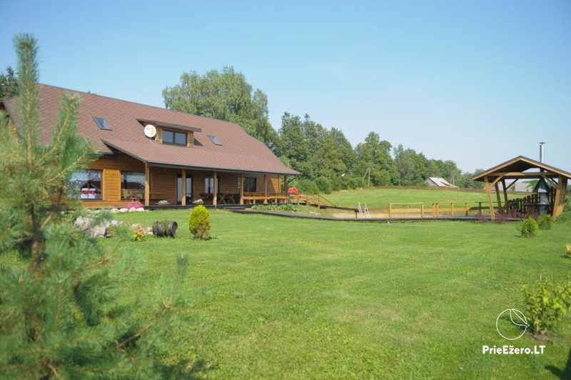 Zagroda „Dūmino” - sauna, duża wanna zewnętrzna, noclegi, sala bankietowa