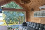 Two 50 sq m. holiday cottages on the shore of the lake in Varena district Jack namai - 5