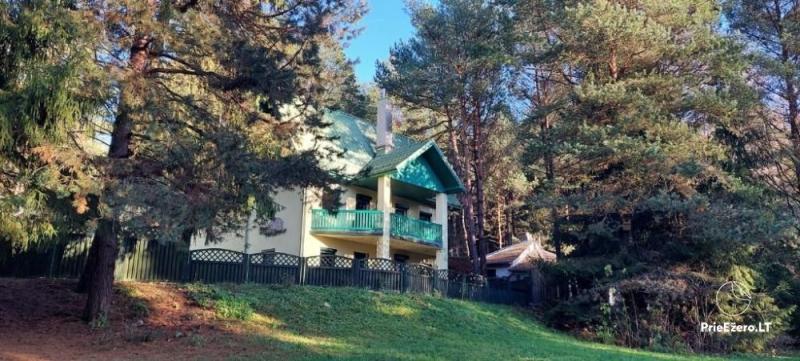 Landhaus am Vištytis-See „Žalioji vila“