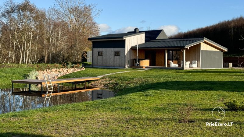 Accommodation near the river Akmena