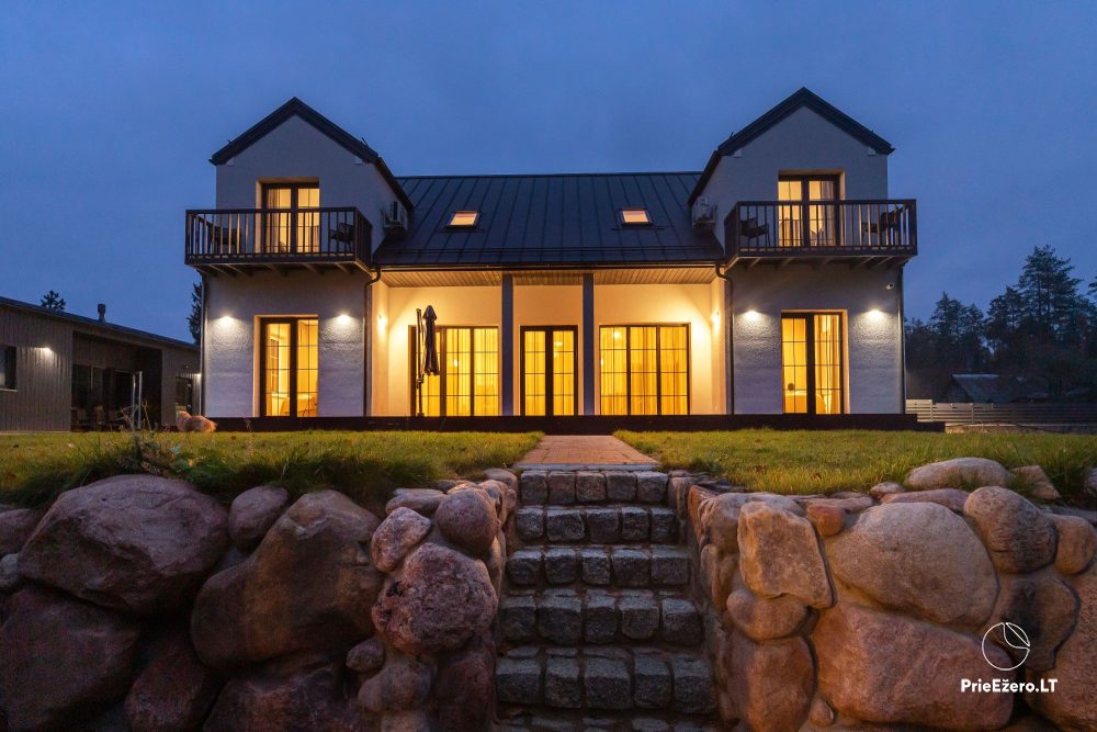 Villa Rest.Art for rent in Vilnius district in Nėries bend: house, sauna, Jacuzzi - 1