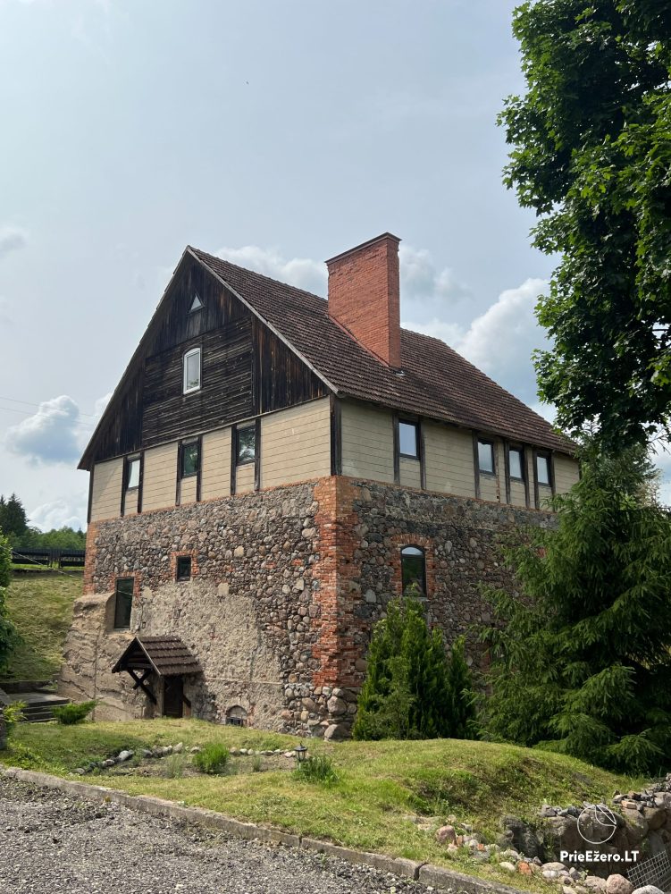 Papierhaus – ein Gehöft mit Sauna in der ehemaligen Papierwerkstatt von Prienai - 1