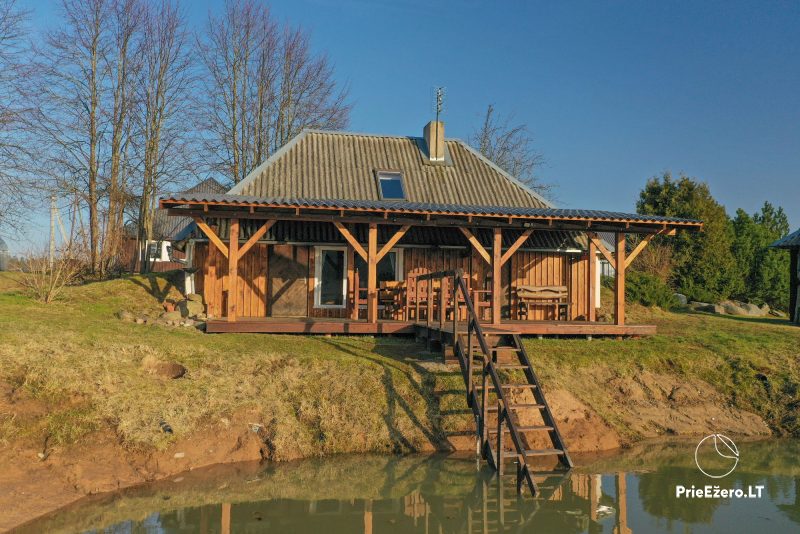 Sauna zu vermieten in einem ländlichen Gehöft mit Teich