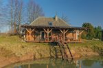 Sauna do wynajęcia w wiejskiej posiadłości ze stawem