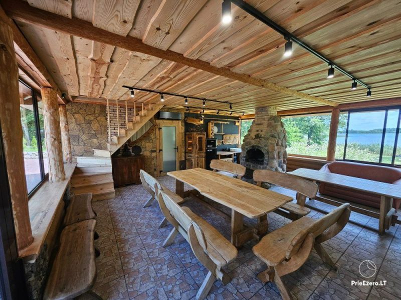 Homestead with a sauna and a hall for celebrations