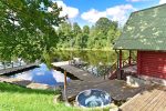 Holiday cottages in a homestead on the lake shore LAKE VIEW RESORT. Sauna, hot tub - 5