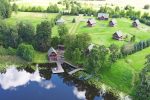 Holiday cottages in a homestead on the lake shore LAKE VIEW RESORT. Sauna, hot tub - 3
