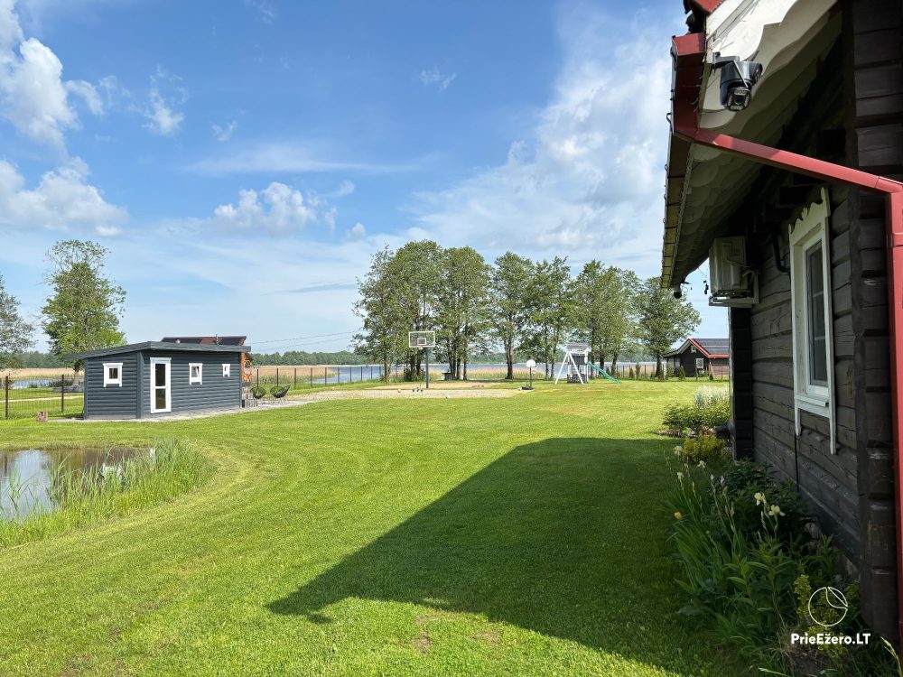 Gospodarstwo „Sharkos” do wynajęcia w dzielnicy Moletai, nad jeziorem Galuonai - 1