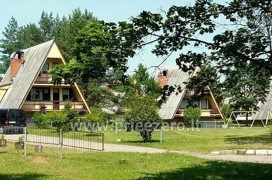 Recreation center in Moletai near the lake Bebrusai  'Rūta'