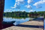 Gehöft Pas Algirda am See im Bezirk Alytus: Halle, Ferienhutten - 6