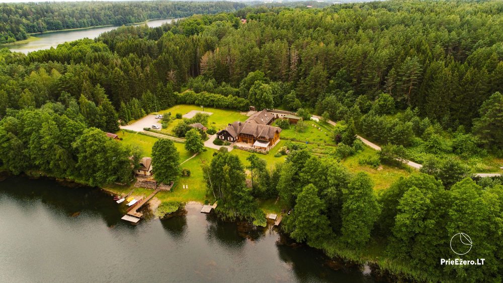 Homestead Akmendvaris in Trakai region at the lake Gilusis - 1