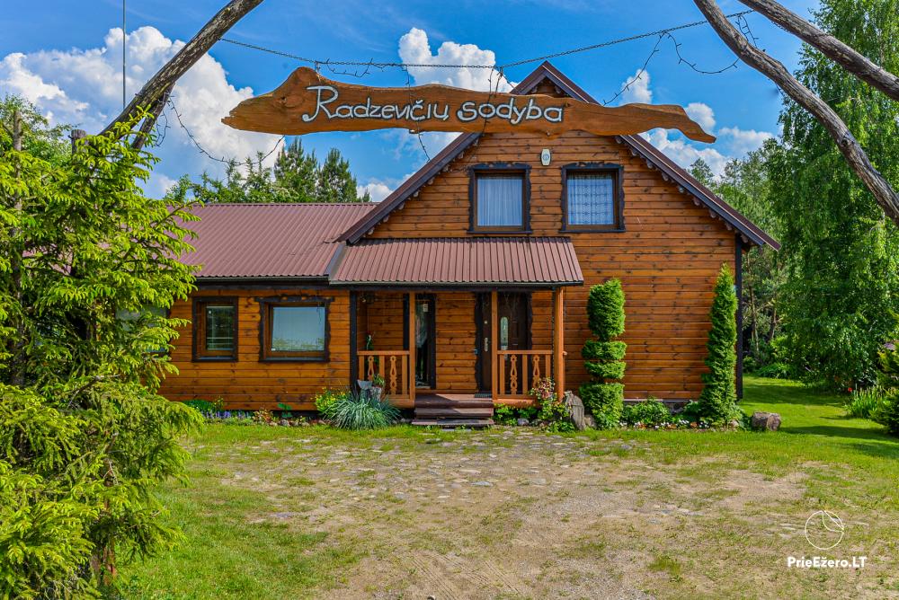 Homestead in Alytus district on the lakeshore Radzevičių sodyba - 1