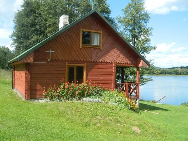 Homestead in Lithuania in Ignalina region at the lake
