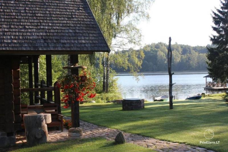 Сельский отдых в Литве, усадьба на берегу озера Кликис