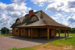 Landhaus am Seeufer im Bezirk Alytus Giluitis