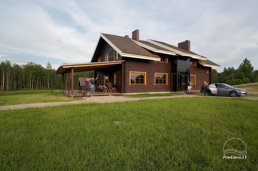 Homestead in Moletai dsitrict Marguoliai – holiday cottages on the lakeshore - 1