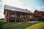Countryside homestead in Trakai district on the lakeshore  Vytauto kaimas