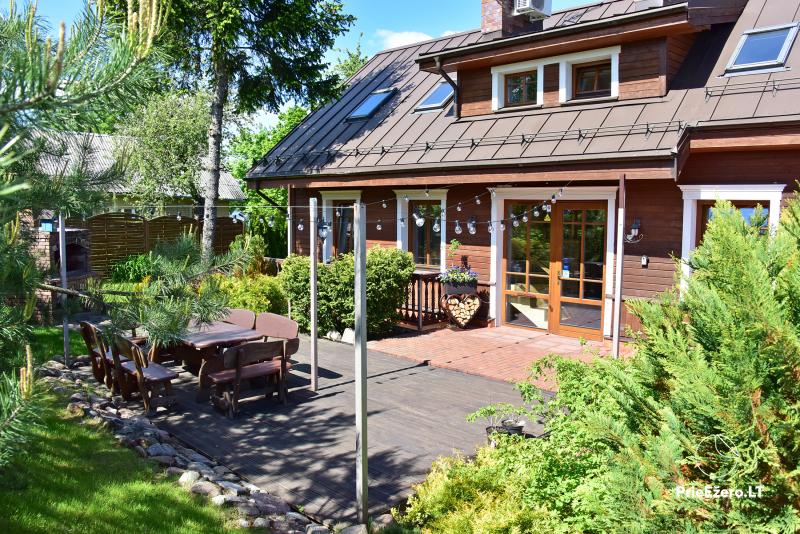 Villa für Erholung und Feiern - Spa Villa Trakai: Saal, Jacuzzi und Sauna, Unterkunft