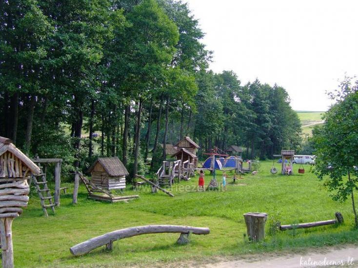 Усадьба Žališkė у озера Бабрай, в Лаздияйском области - 1