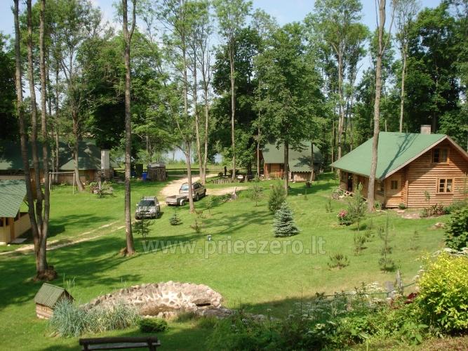 Bathhouse with bedrooms for up to 15 persons in homestead Silvestras Manor