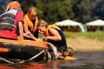 Kajaks mieten. Schwimmen im Fluss Dubysa - 5