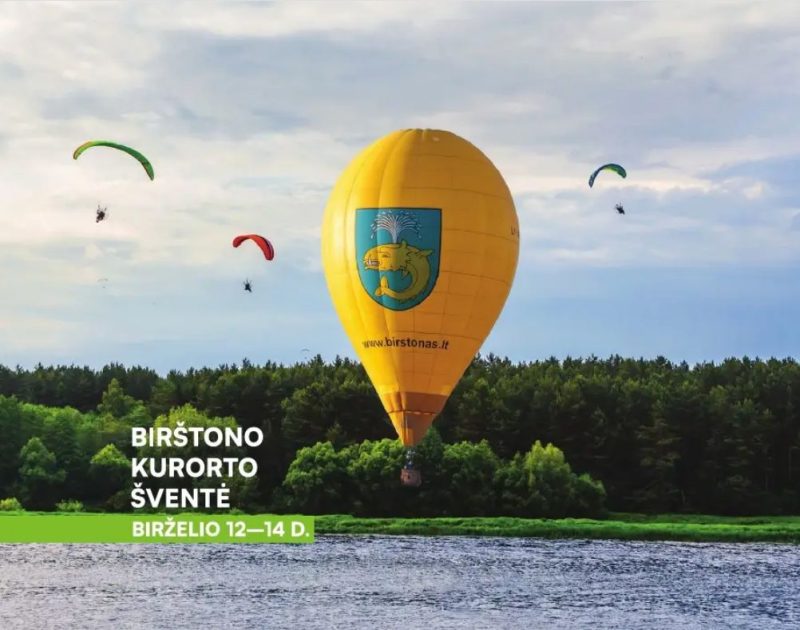 Birštonas ośrodek otwarcie sezonu letniego, 2026 czerwiec 12-14