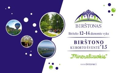 Birštonas resort summer season opening 2024 June 7-9