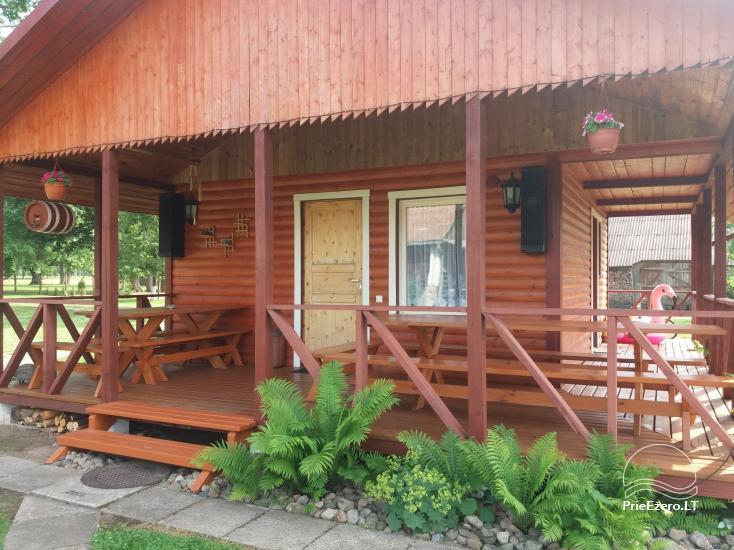 Badehaus und Appartements im Landtourismus in Anyksciai Region  Senoji Sodyba